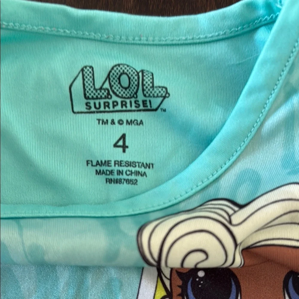 Toddler Girls L.O.L. Surprise! Aqua Night Gown!
